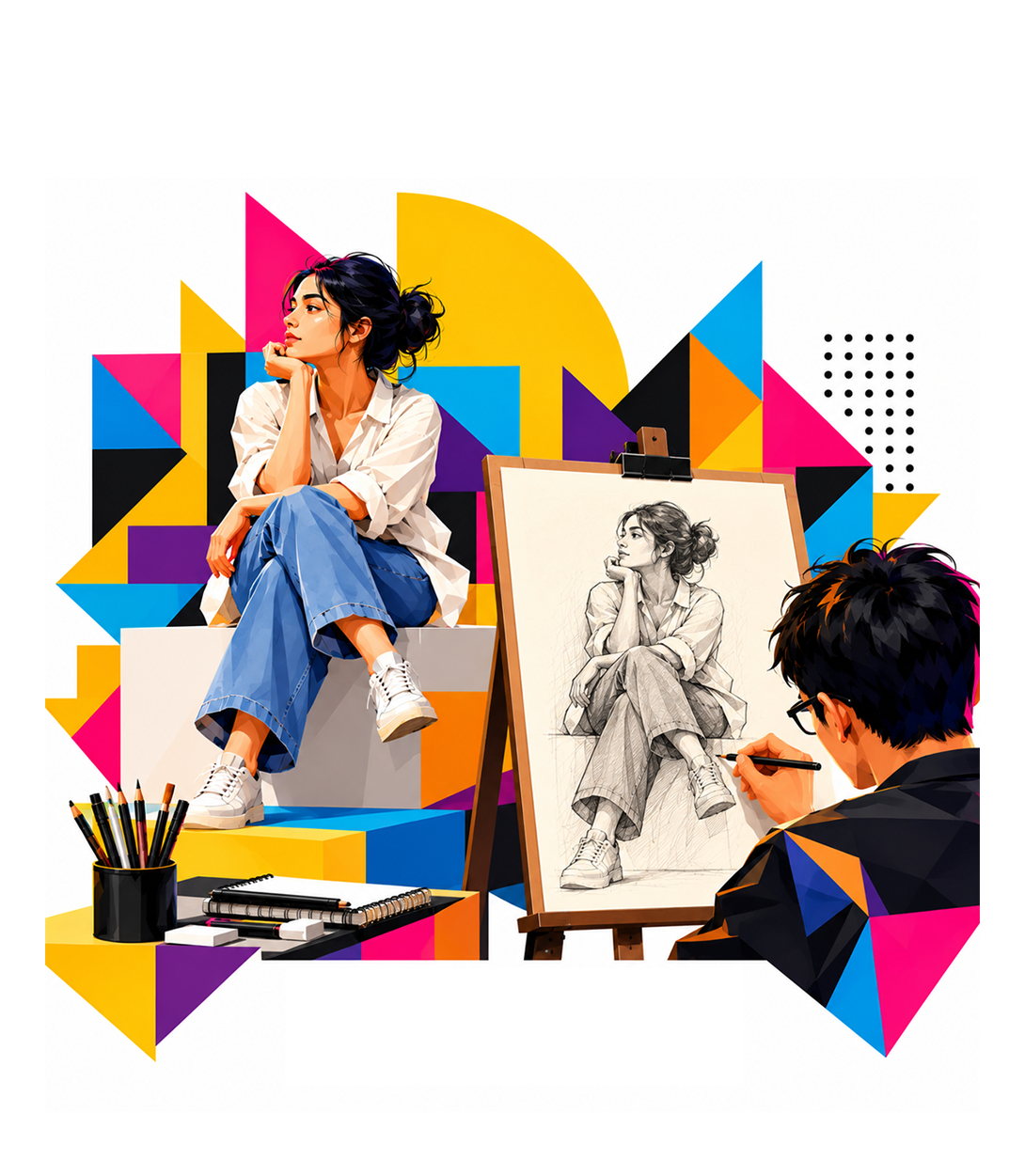 Live Sketch — Martian Club