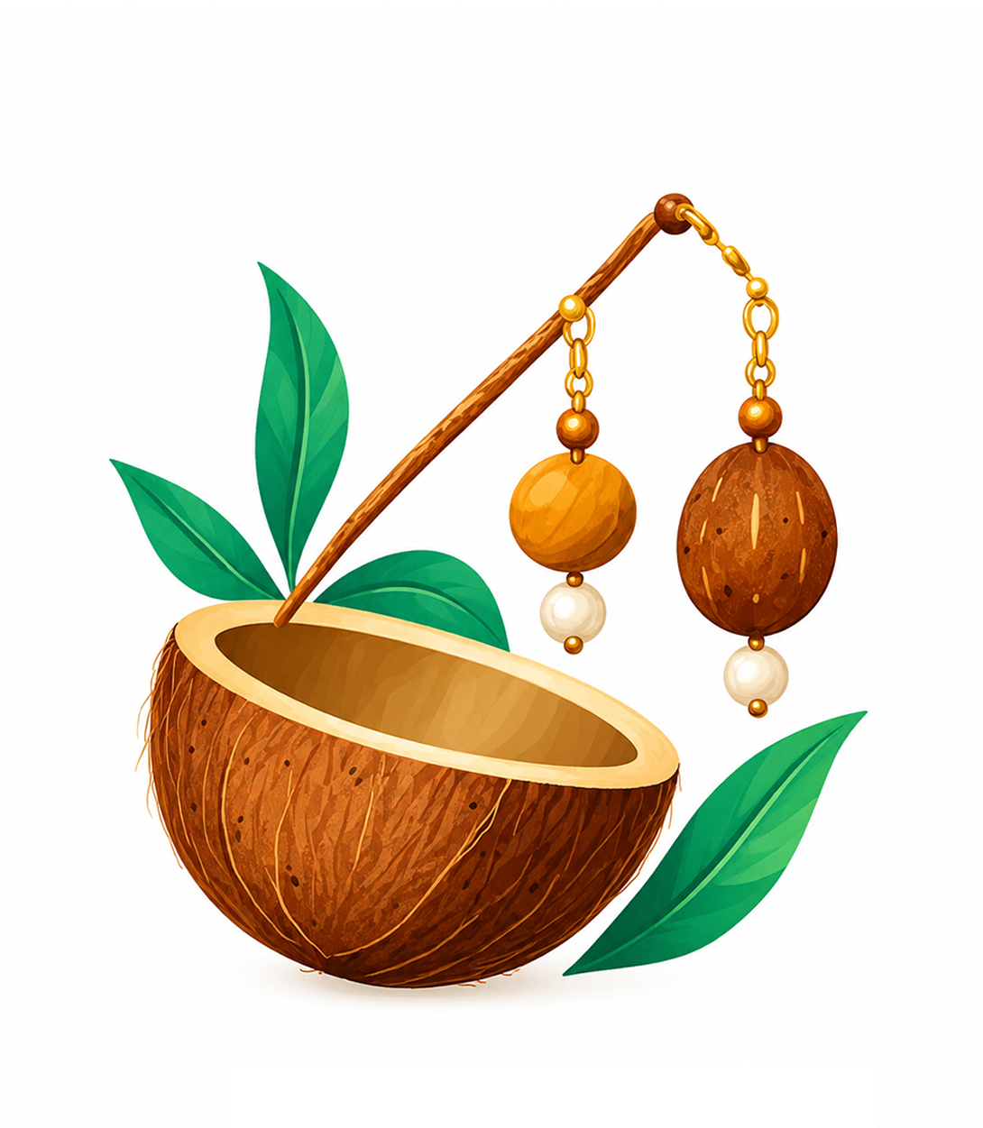 Coconut Shell Jewellery — Cobalt Club