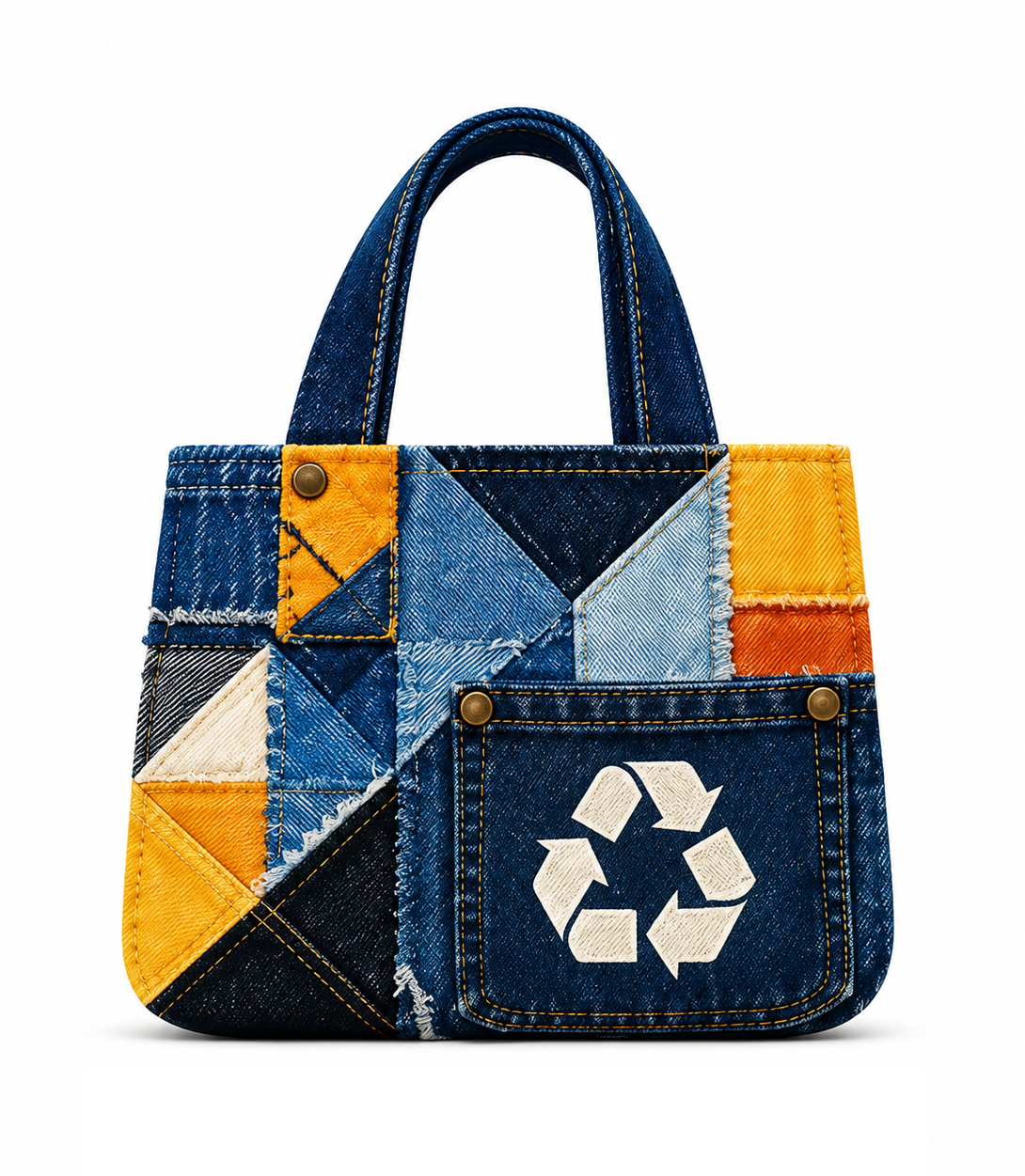 Upcycling Denim Accessories — Amber Club